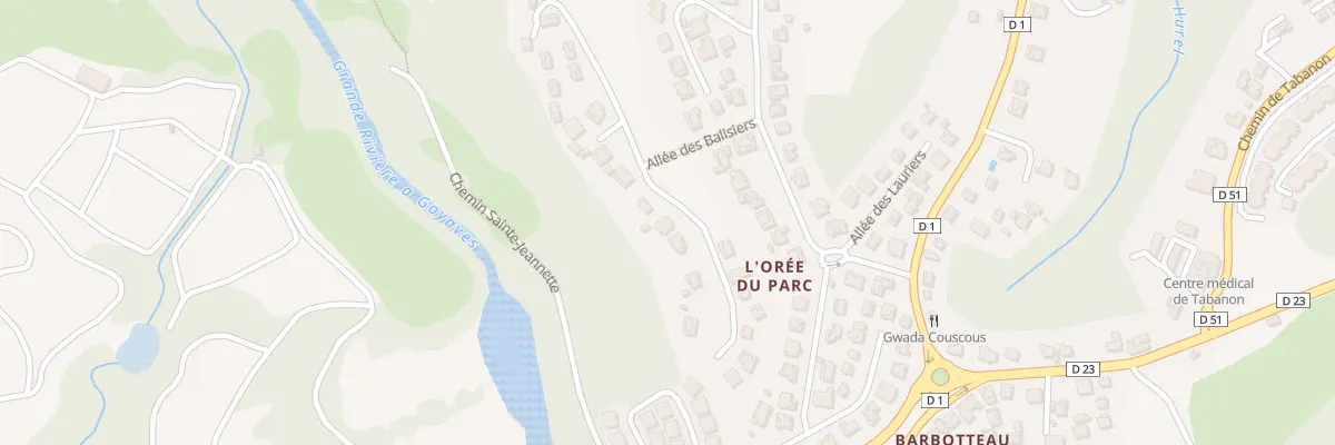 Plan du 13 All des Citronnelles à Petit-Bourg