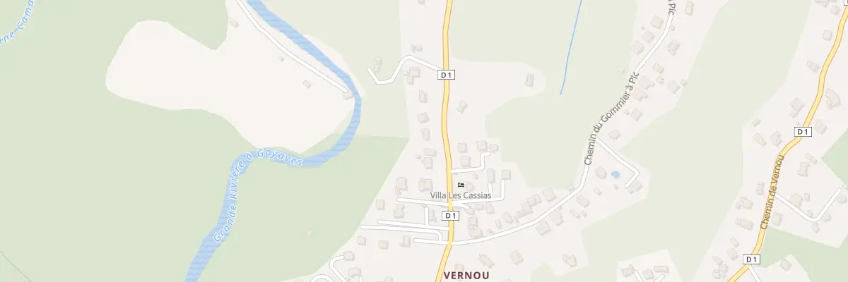 Plan du 1553 Che de Vernou à Petit-Bourg