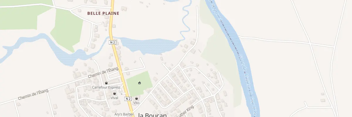Plan du 5046 La Boucan à Sainte-Rose