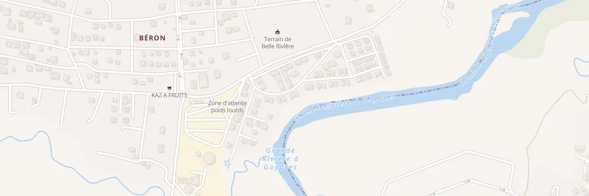 Plan du 8000 Res Canne a Sucre à Sainte-Rose