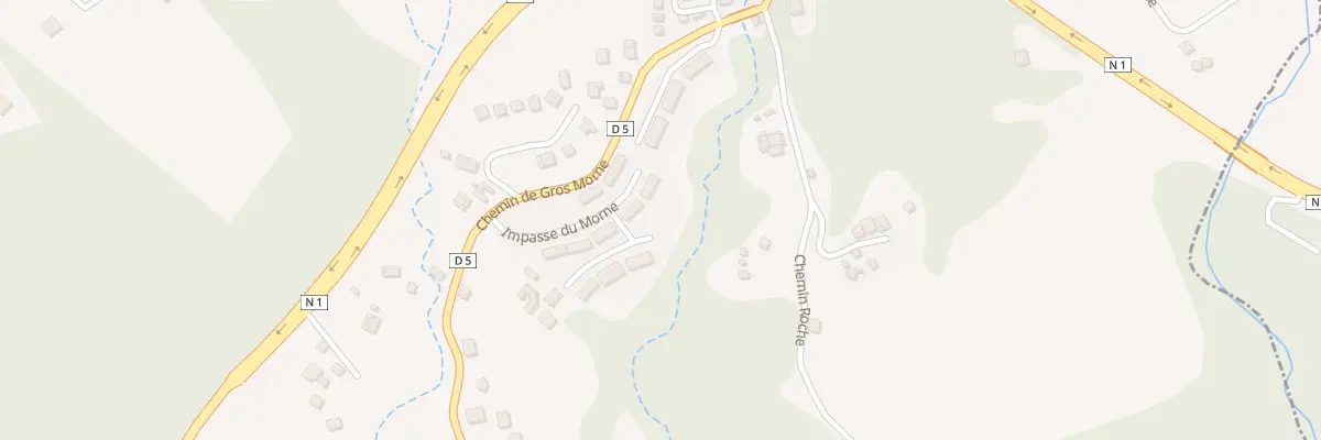 Plan du 9256 Gros Morne Dole à Gourbeyre