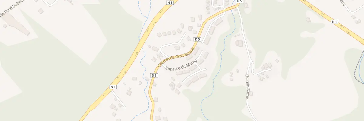 Plan du 9253 Gros Morne Dole à Gourbeyre