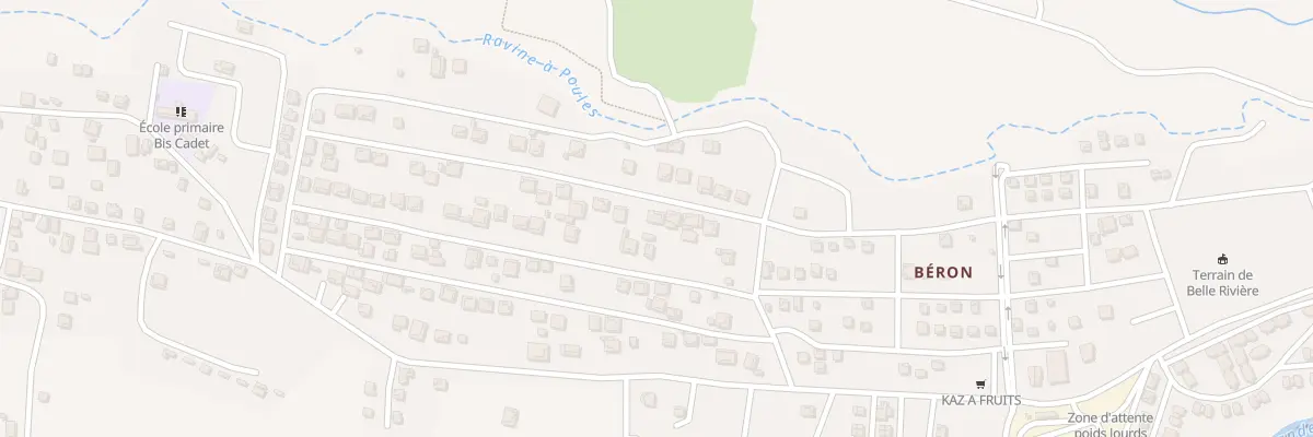 Plan du 7454 Bis à Sainte-Rose