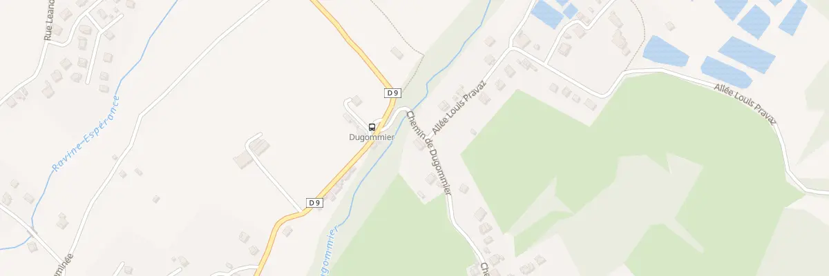 Plan du 120 Che de Dugommier à Saint-Claude
