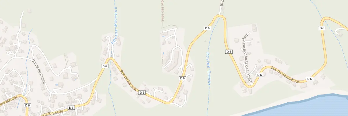 Plan du 9250 Res Les Monts Caraibes à Vieux-Fort