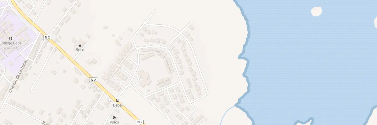 Plan du 46 Res la Biche à Bebel à Sainte-Rose