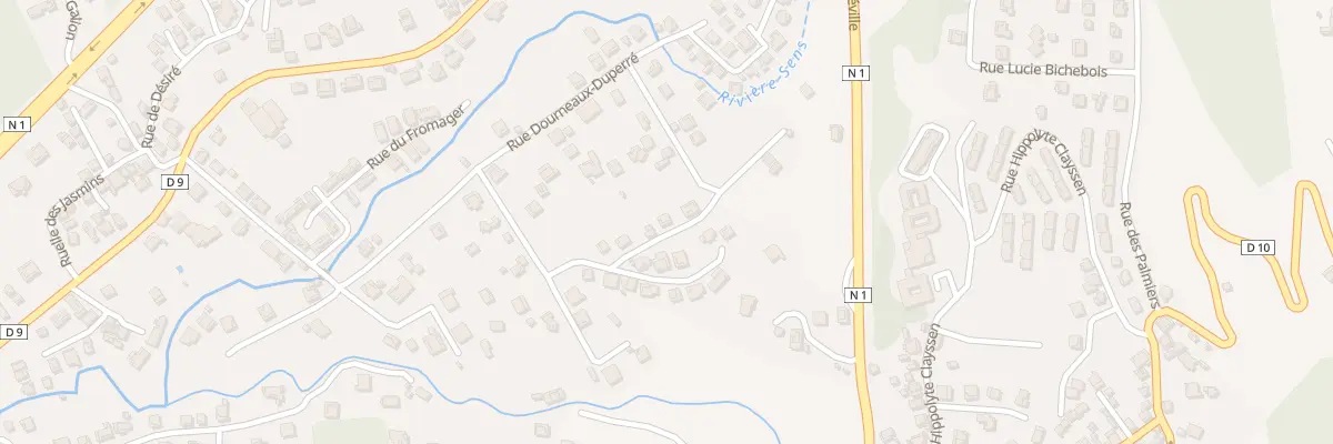 Plan du 275 Rue des Frères de la Charité à Gourbeyre
