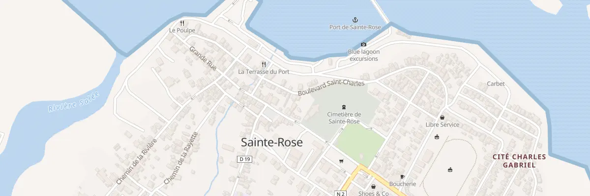 Plan du 3 Rue Saint-Charles à Sainte-Rose