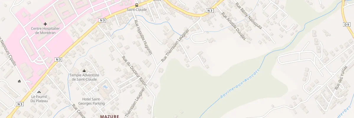 Plan du 173 Rue Thernisien Leuginer à Saint-Claude