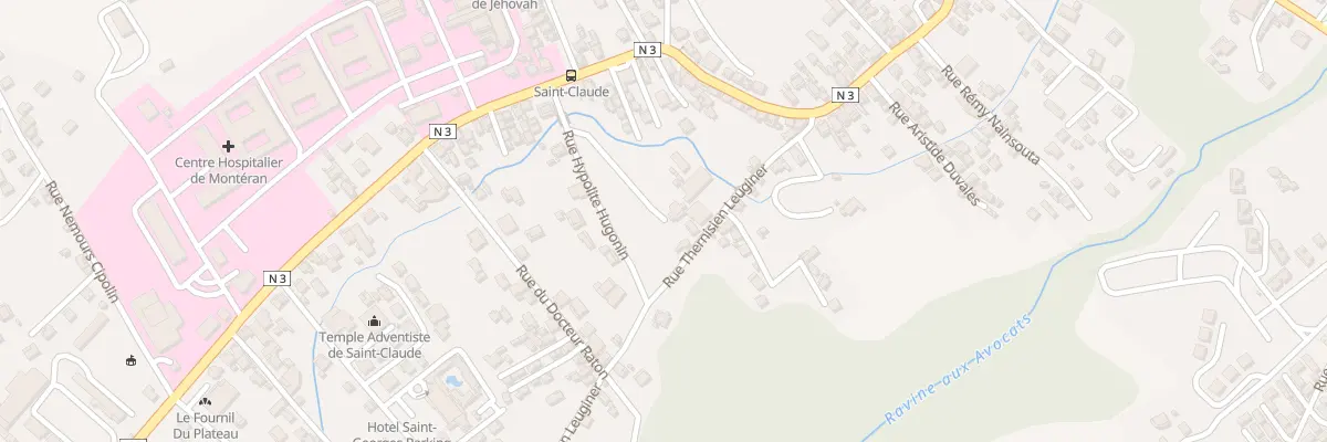 Plan du 156A Rue Thernisien Leuginer à Saint-Claude