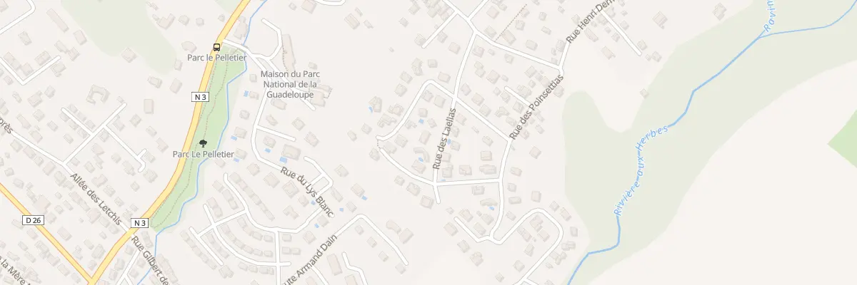 Plan du 26 Rue des Laelias à Saint-Claude