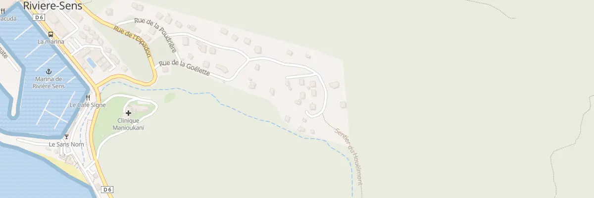 Plan du 664 Rue de la Croisière à Gourbeyre