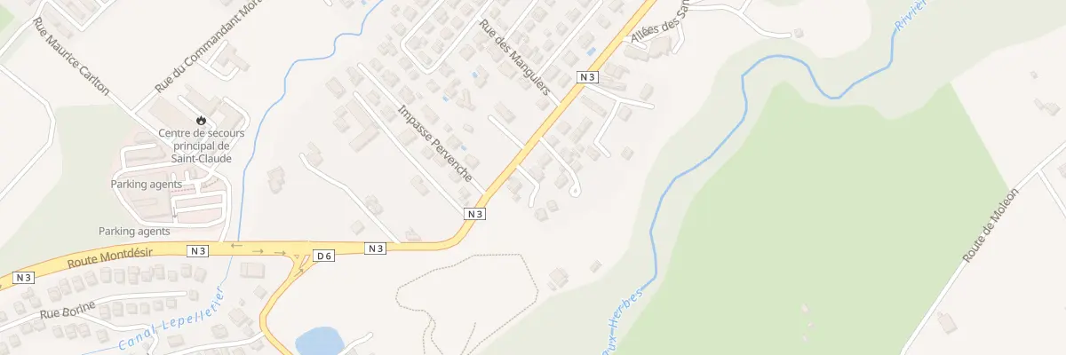 Plan du 511 Rte Armand Dain à Saint-Claude