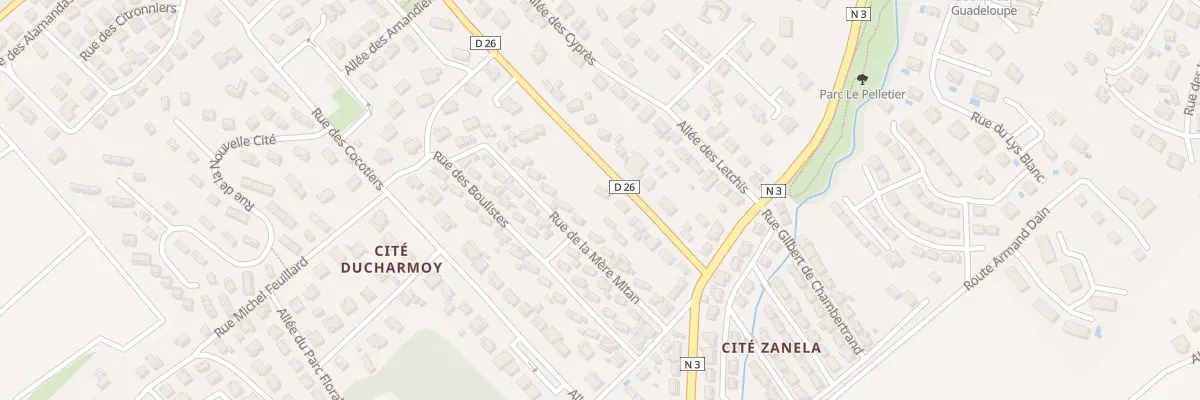 Plan du 15 Rte de Bologne à Saint-Claude