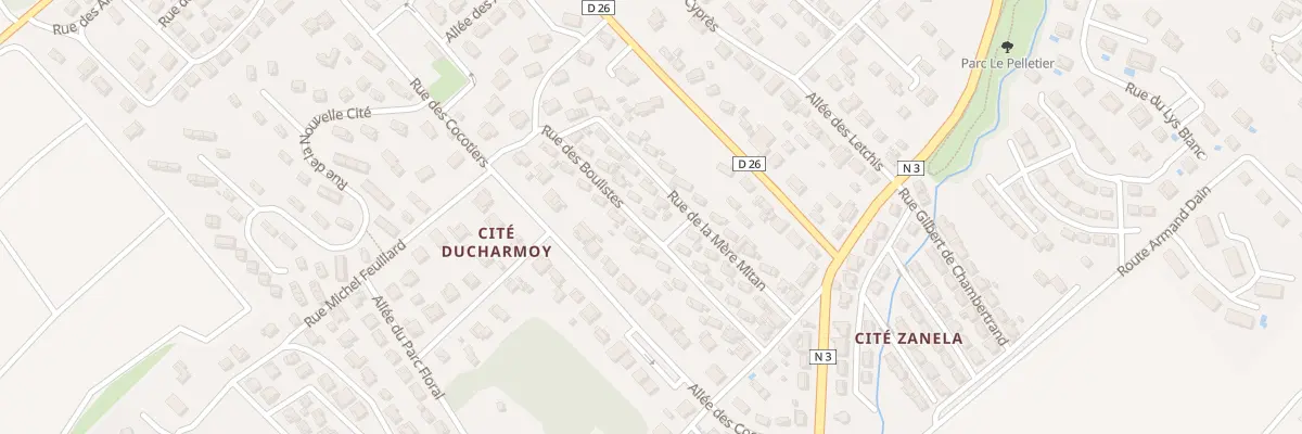 Plan du 11 Rue des Boulistes à Saint-Claude