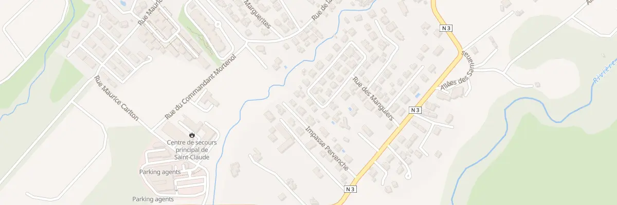 Plan du 426 Rue des Manguiers à Saint-Claude