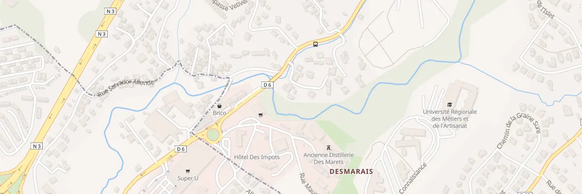 Plan du 56 Imp Petit Dupont à Saint-Claude
