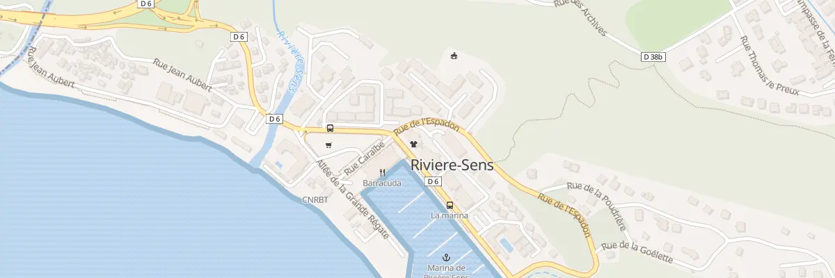 Plan du 1035 Rue de l’Espadon à Gourbeyre