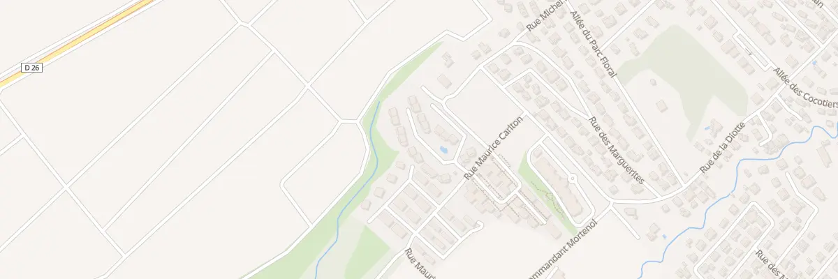 Plan du 138E Rue Edmond Maurice Carlton à Saint-Claude