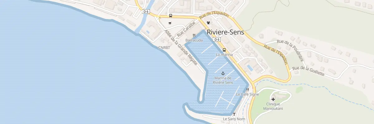 Plan du 4 Riviere Sens à Gourbeyre