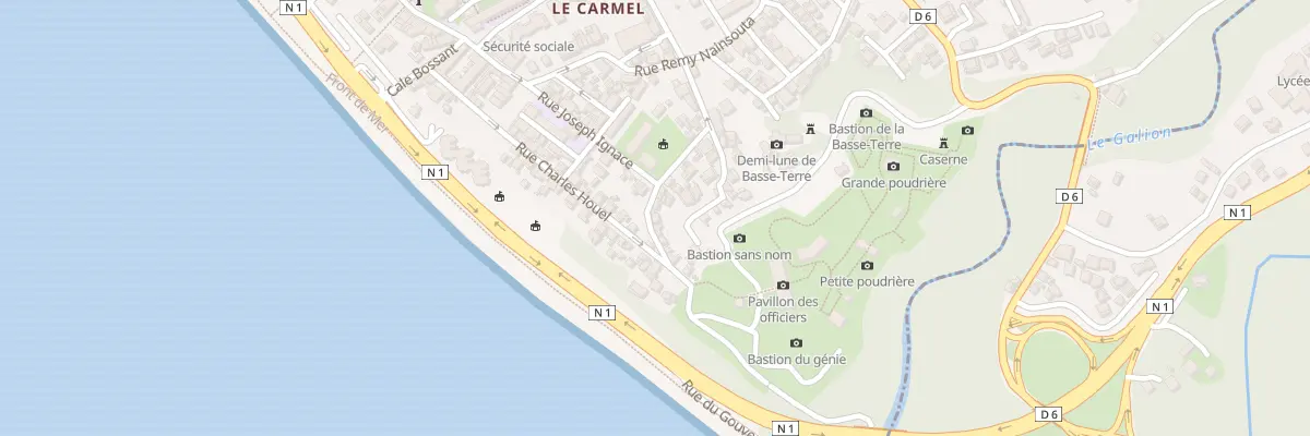 Plan du 187 Rue de la Mulatresse Solitude à Basse-Terre