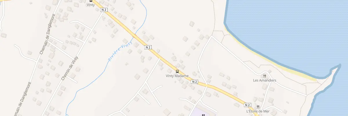 Plan du 5249 Rte Nationale 2 à Sainte-Rose