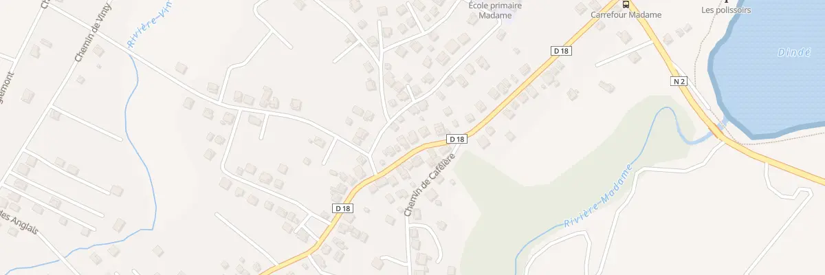 Plan du 5222 Rte de Duzert à Sainte-Rose