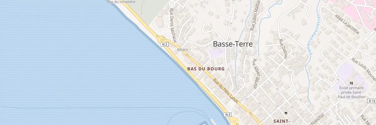 Plan du 53 Rue du Père Labat à Basse-Terre