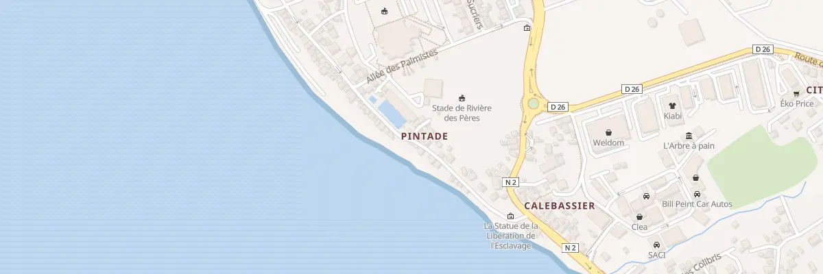 Plan du 127 Rue Rene Baptistide à Basse-Terre