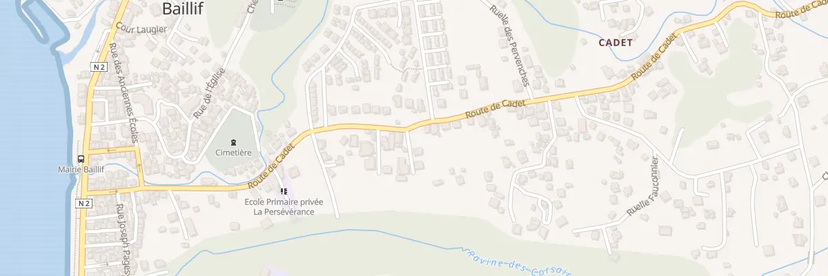 Plan du 570 Rte de Cadet à Baillif