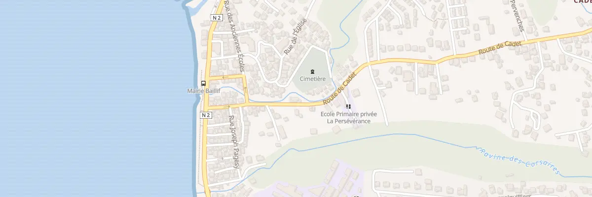 Plan du 203 Rte de Cadet à Baillif