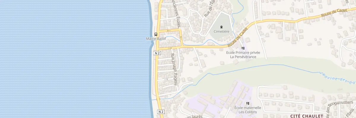 Plan du 63 Rle de l’Egalite à Baillif