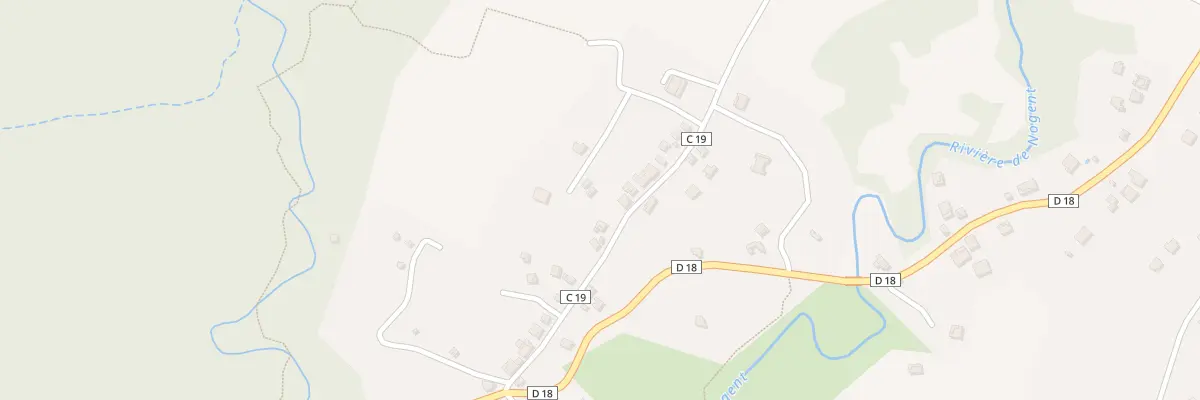 Plan de Cc 19 Dit de Daubin à Sainte-Rose