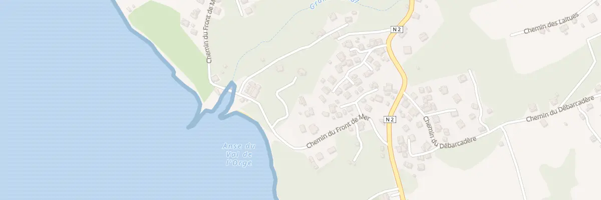 Plan du 491 Che de Front de Mer à Vieux-Habitants