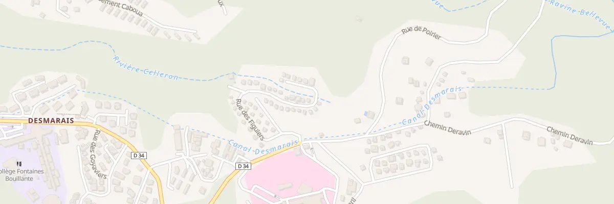 Plan du 38 Rue Selbonne Lot Levilain à Bouillante