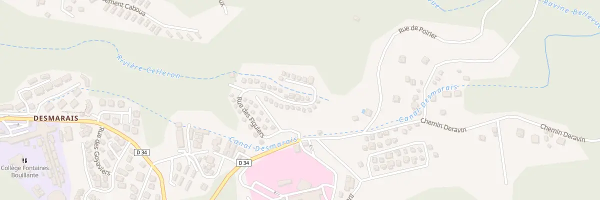 Plan du 37 Rue Selbonne Lot Levilain à Bouillante