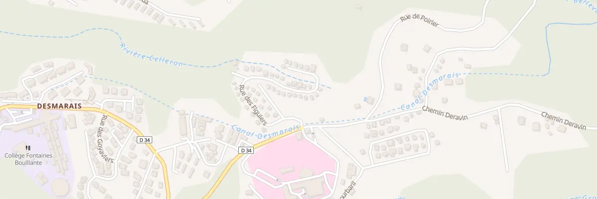 Plan du 39 Rue Selbonne Lot Levilain à Bouillante