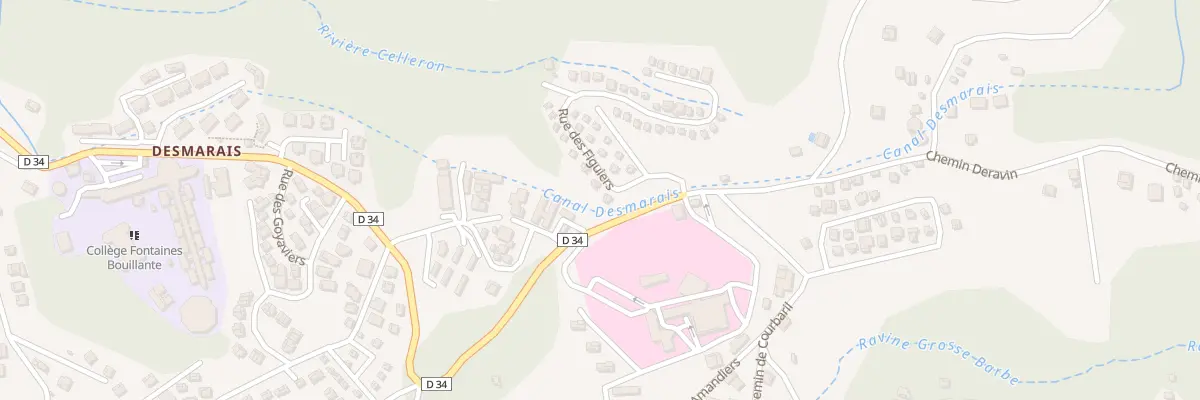 Plan du 5 Rue Selbonne Lot Levilain à Bouillante