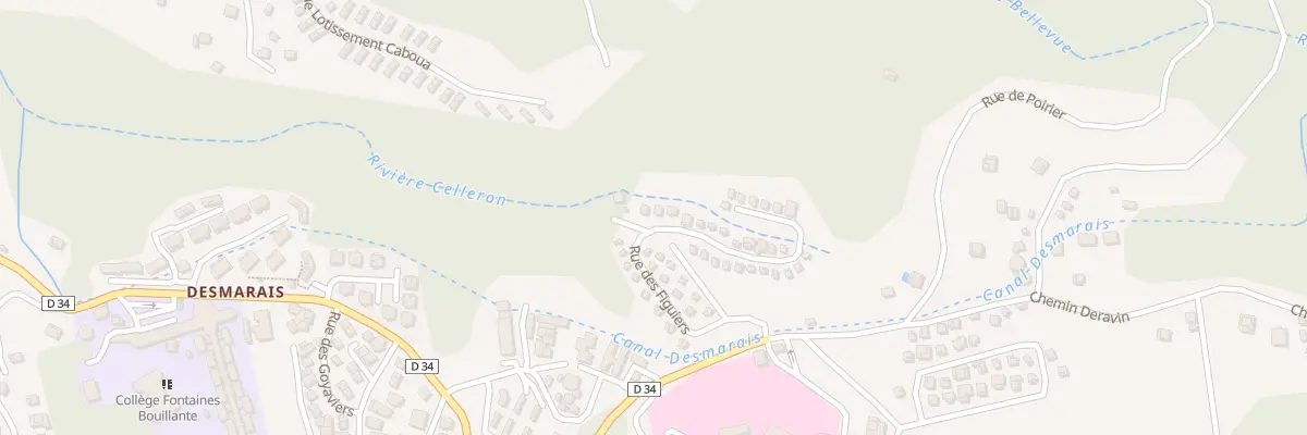 Plan du 28 Rue Selbonne Lot Levilain à Bouillante