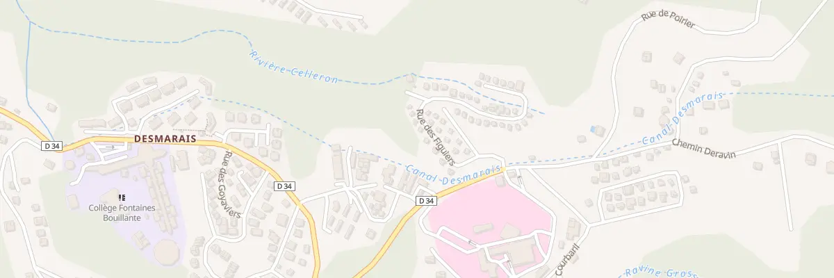 Plan du 11 Rue Selbonne Lot Levilain à Bouillante