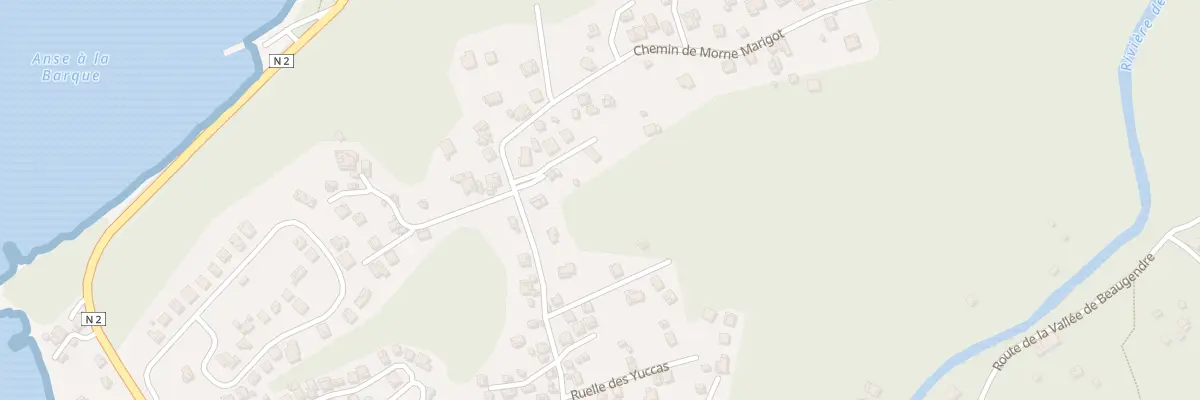 Plan du 9735 Che de Morne Marigot à Vieux-Habitants
