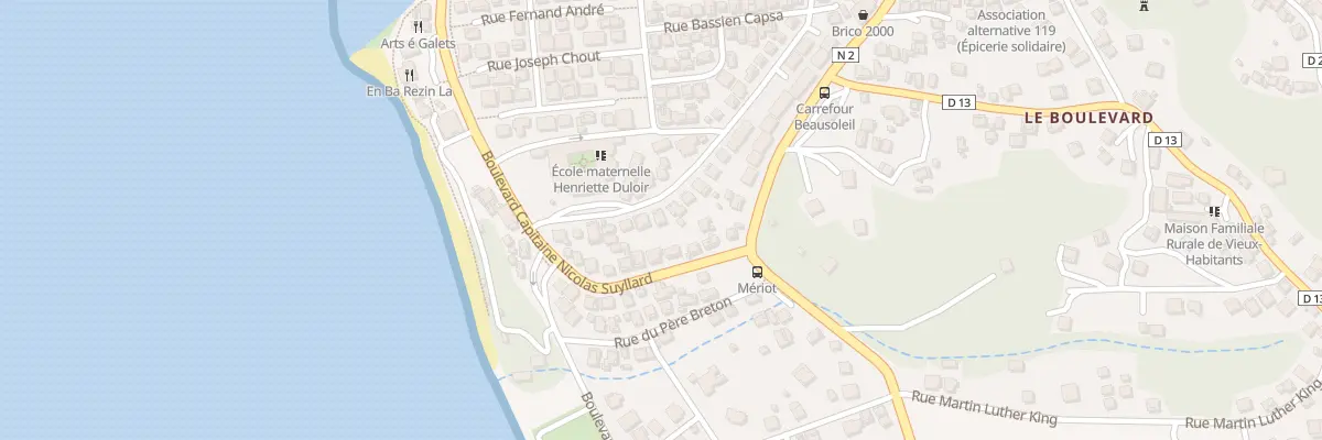 Plan du 365 Rue Malespine Suedois Germaine à Vieux-Habitants