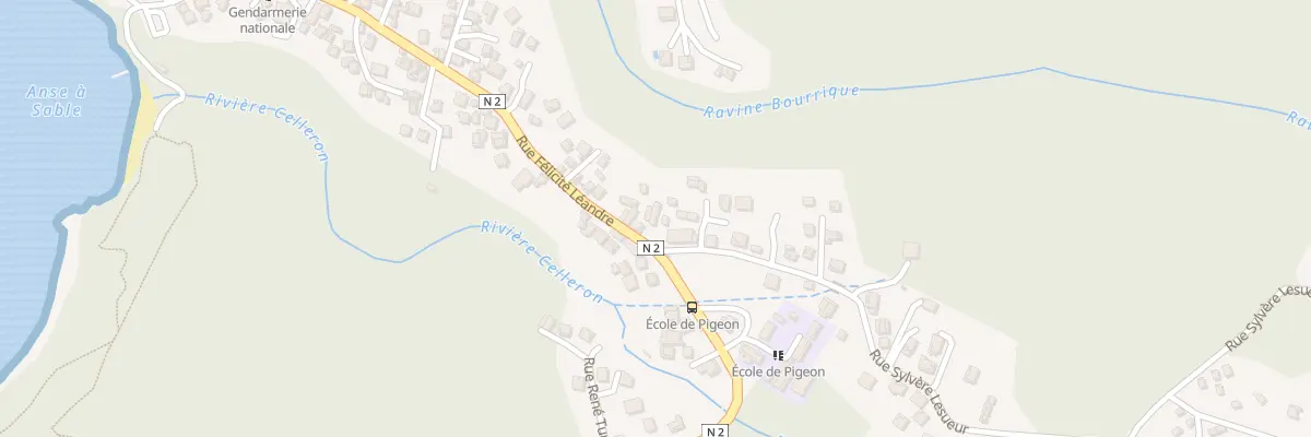 Plan du 220 Rue Felicite Leandre à Bouillante