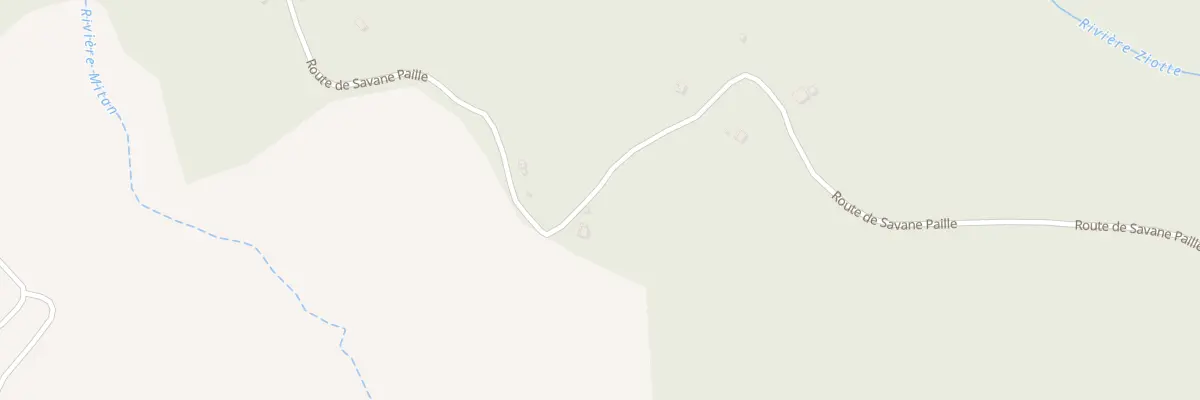 Plan du 1323 Rte de Savane Paille à Deshaies