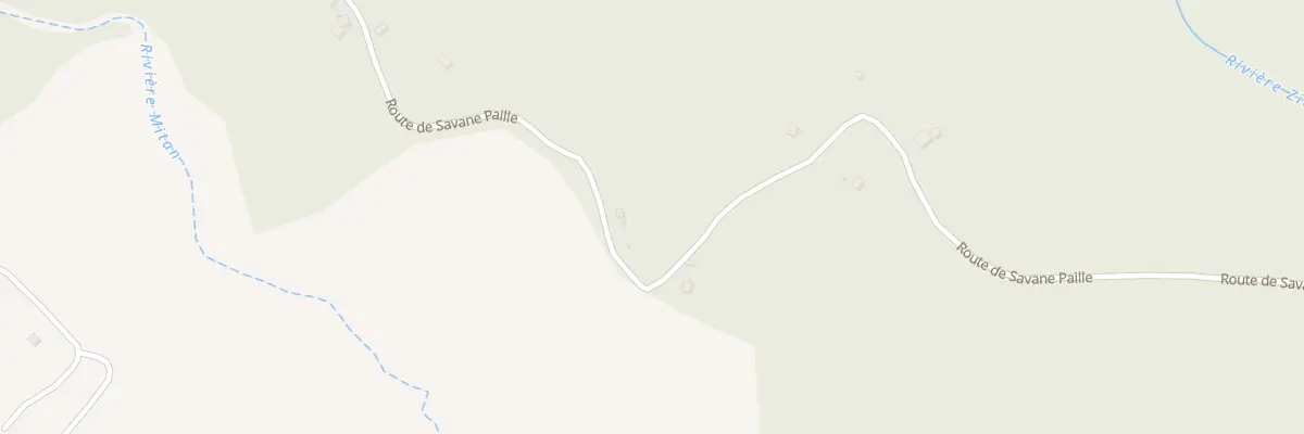 Plan du 1219 Rte de Savane Paille à Deshaies