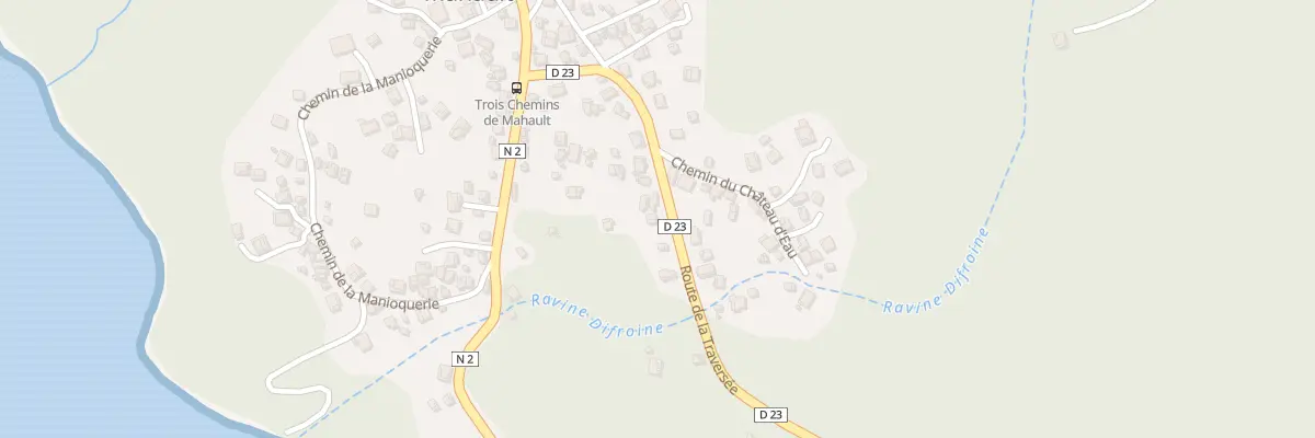 Plan du 7113 Rte de la Traversee à Pointe-Noire