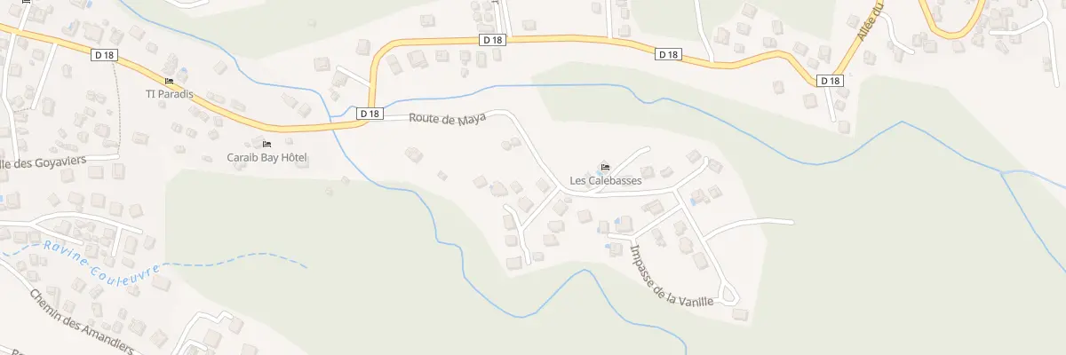 Plan du 20 Rue de Maillard à Deshaies