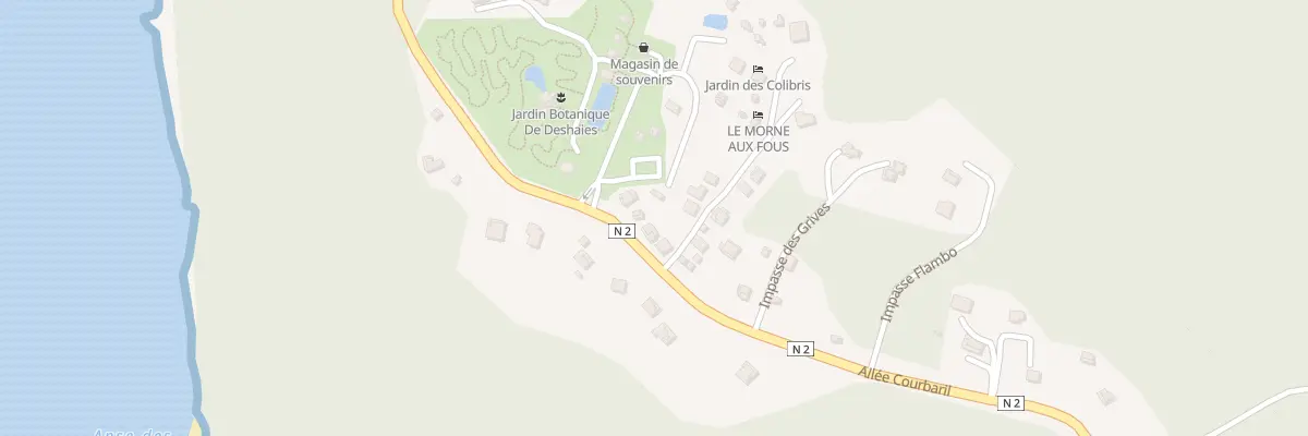 Plan du 616 All Courbaril à Deshaies