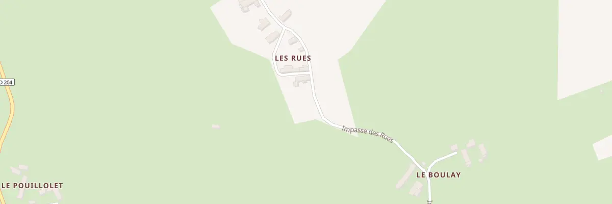 Plan du 3 Imp des Rues à L’Orée-d’Écouves