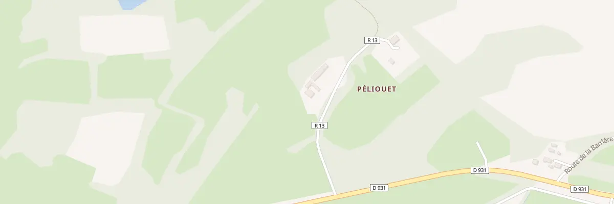 Plan du 5052 A Péliouet à Sainte-Christie-d’Armagnac